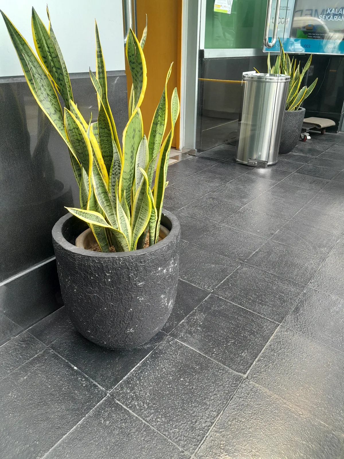 Waiting receptionist call